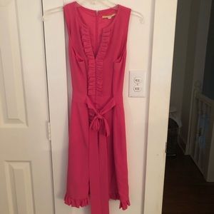 Pink Gianni bini dress